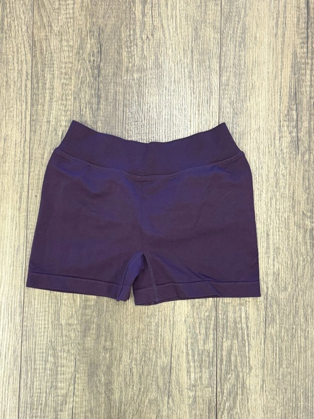 Til You Collapse Purple Athletic Shorts